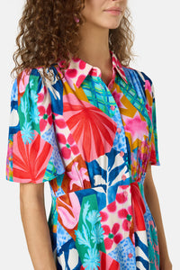 Gorman NZ - Montage Print Shirt Dress - print