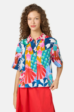 Gorman NZ - Montage Print Shirt - print