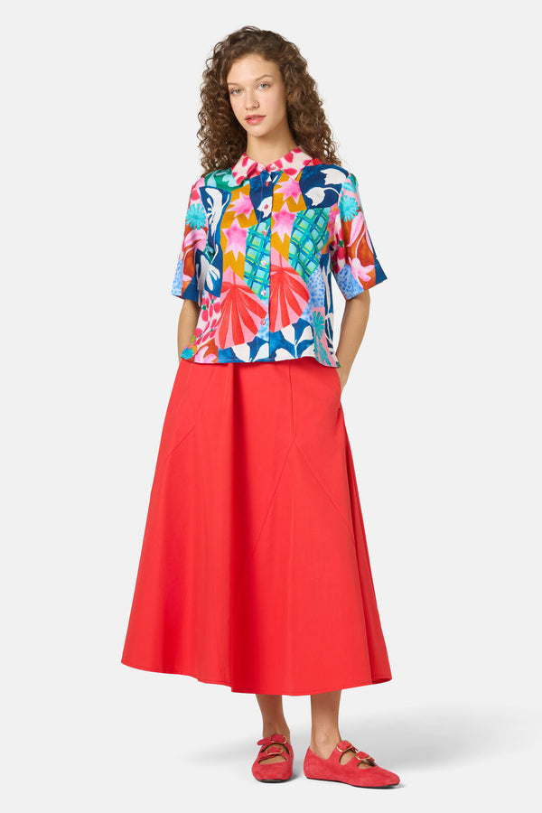 Gorman NZ - Montage Print Shirt - print