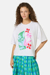 Gorman NZ - Montage Print Relaxed Tee - white