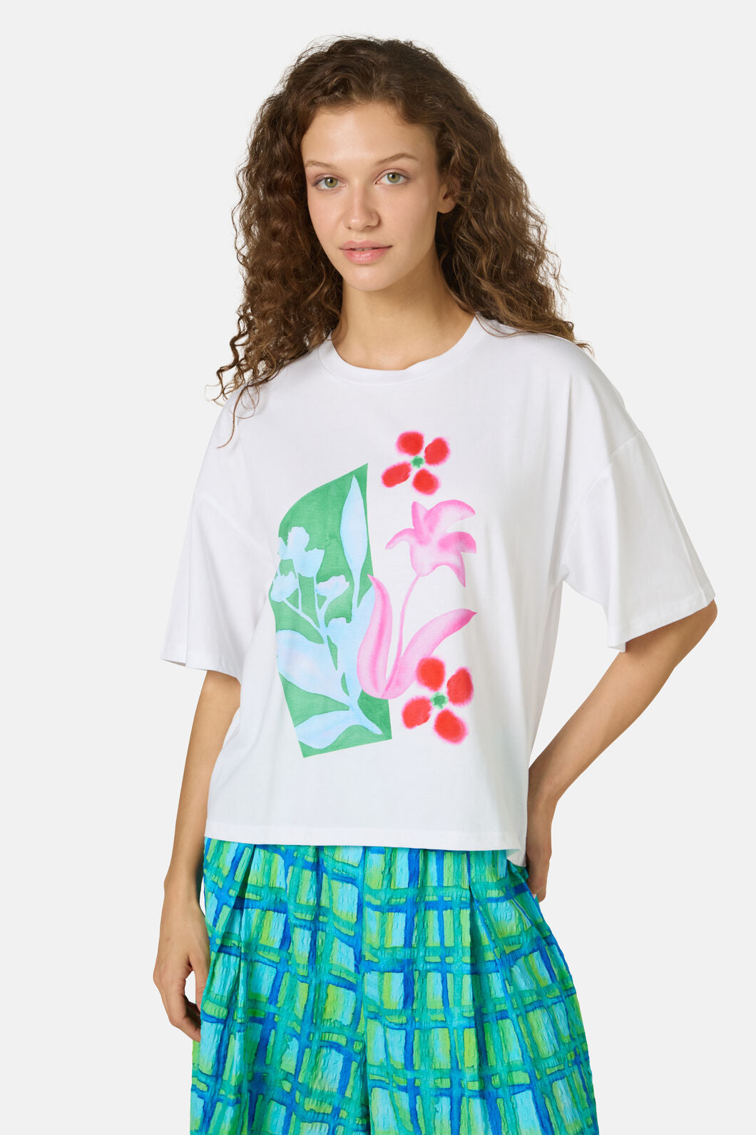 Gorman NZ - Montage Print Relaxed Tee - white