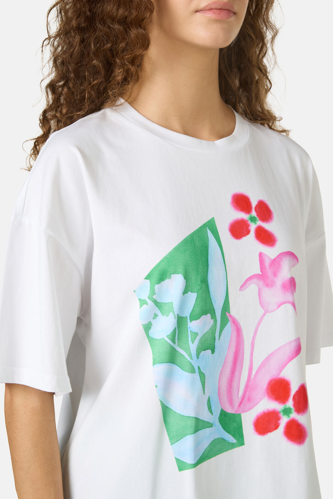 Gorman NZ - Montage Print Relaxed Tee - white