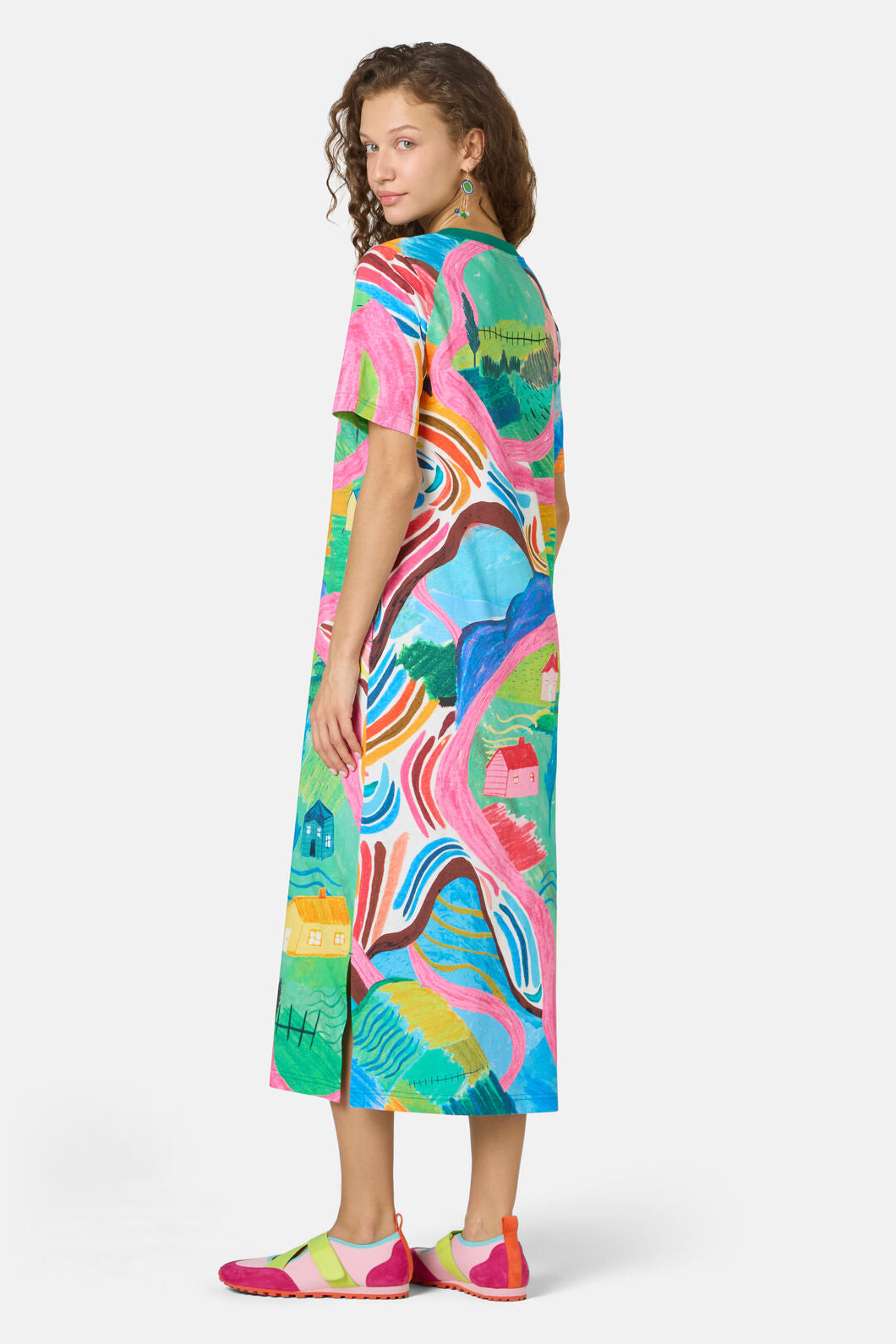 Gorman NZ - Mountain Magic Jersey Dress - print