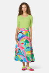 Gorman NZ - Mountain Magic Midi Skirt - print