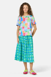 Gorman NZ - Mountain Check Classic Tee - print