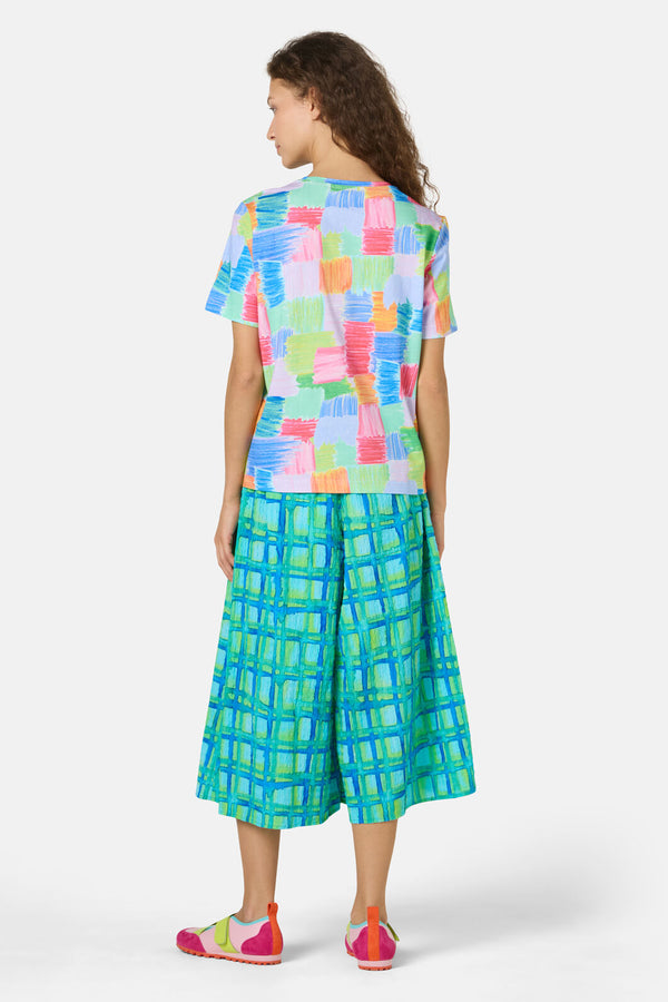 Gorman NZ - Mountain Check Classic Tee - print