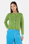 Gorman NZ - Limewire Cotton Cardigan - lime