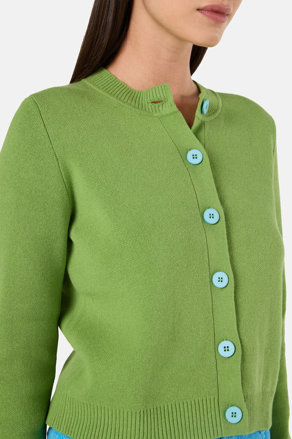 Gorman NZ - Limewire Cotton Cardigan - lime