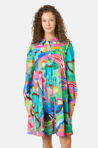 Gorman NZ - Mountain Magic Shirt Dress - print