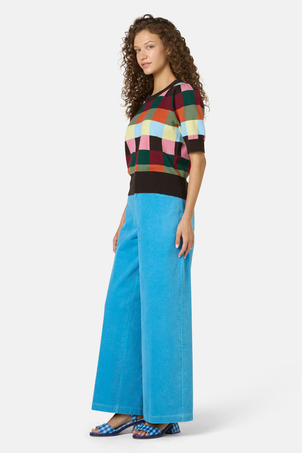 Gorman NZ - Camp Check Cotton Knit Top - check