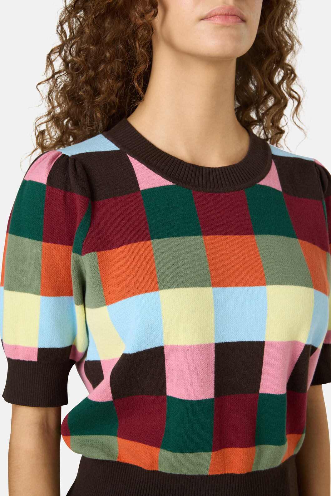 Gorman NZ - Camp Check Cotton Knit Top - check