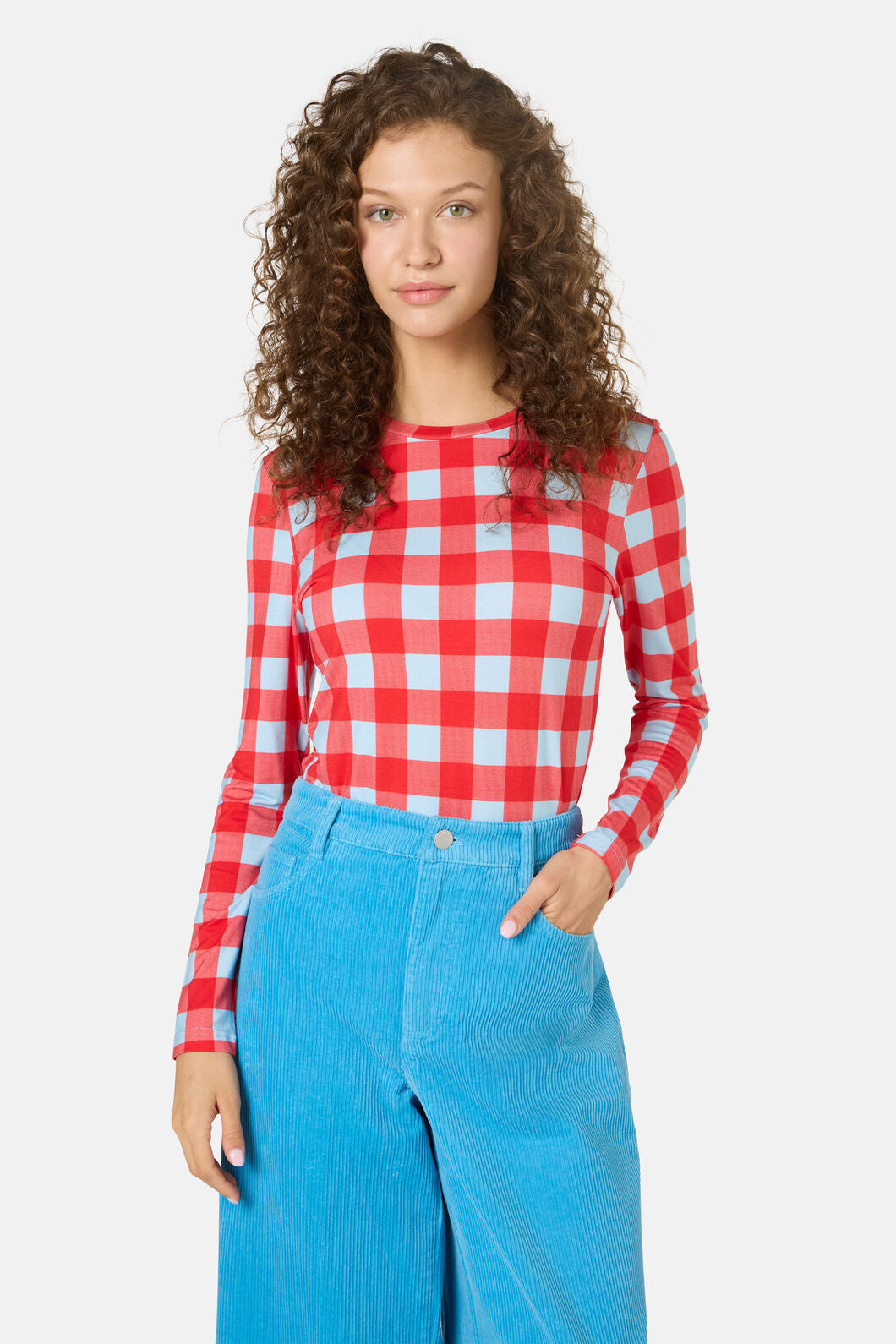 Gorman NZ - Gimme Gingham Long Sleeve Top - check