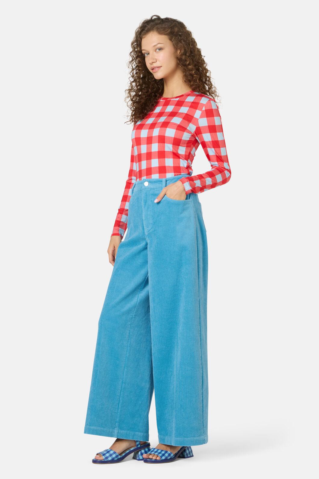 Gorman NZ - Tallulah Cord Jean - light-blue