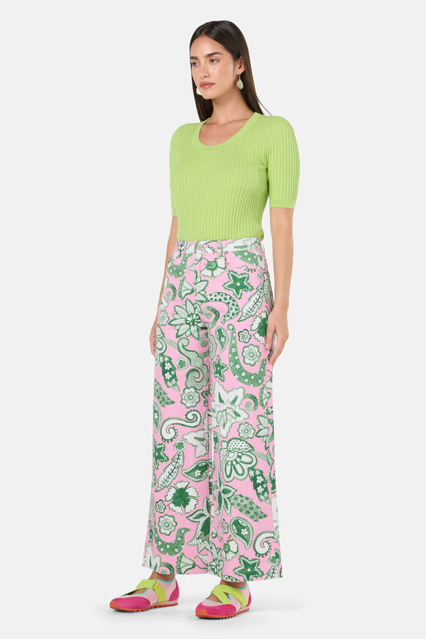 Gorman NZ - Paisley Parade Jean - pink