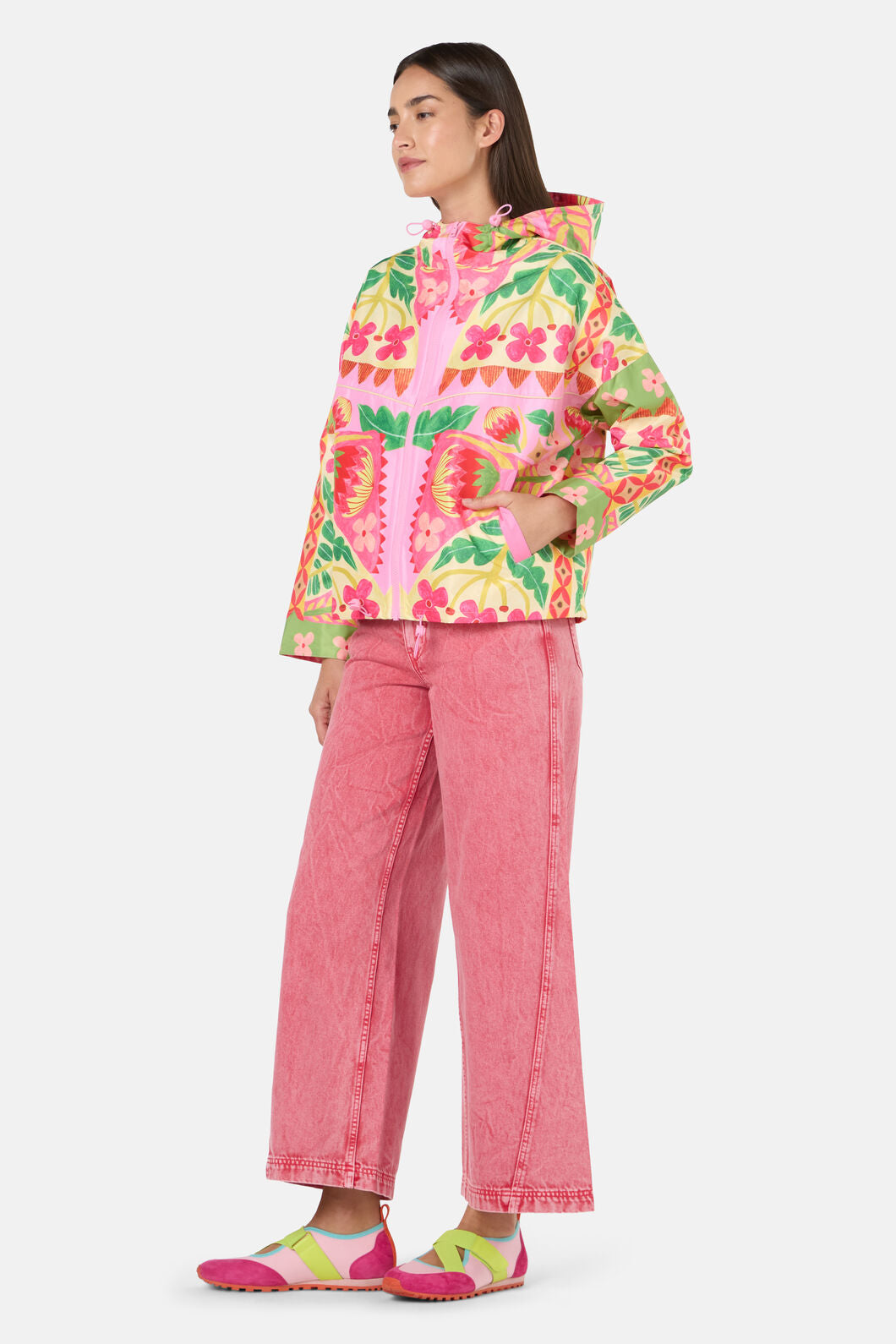 Gorman NZ - MetamorphosisPlacementRaincoat - print