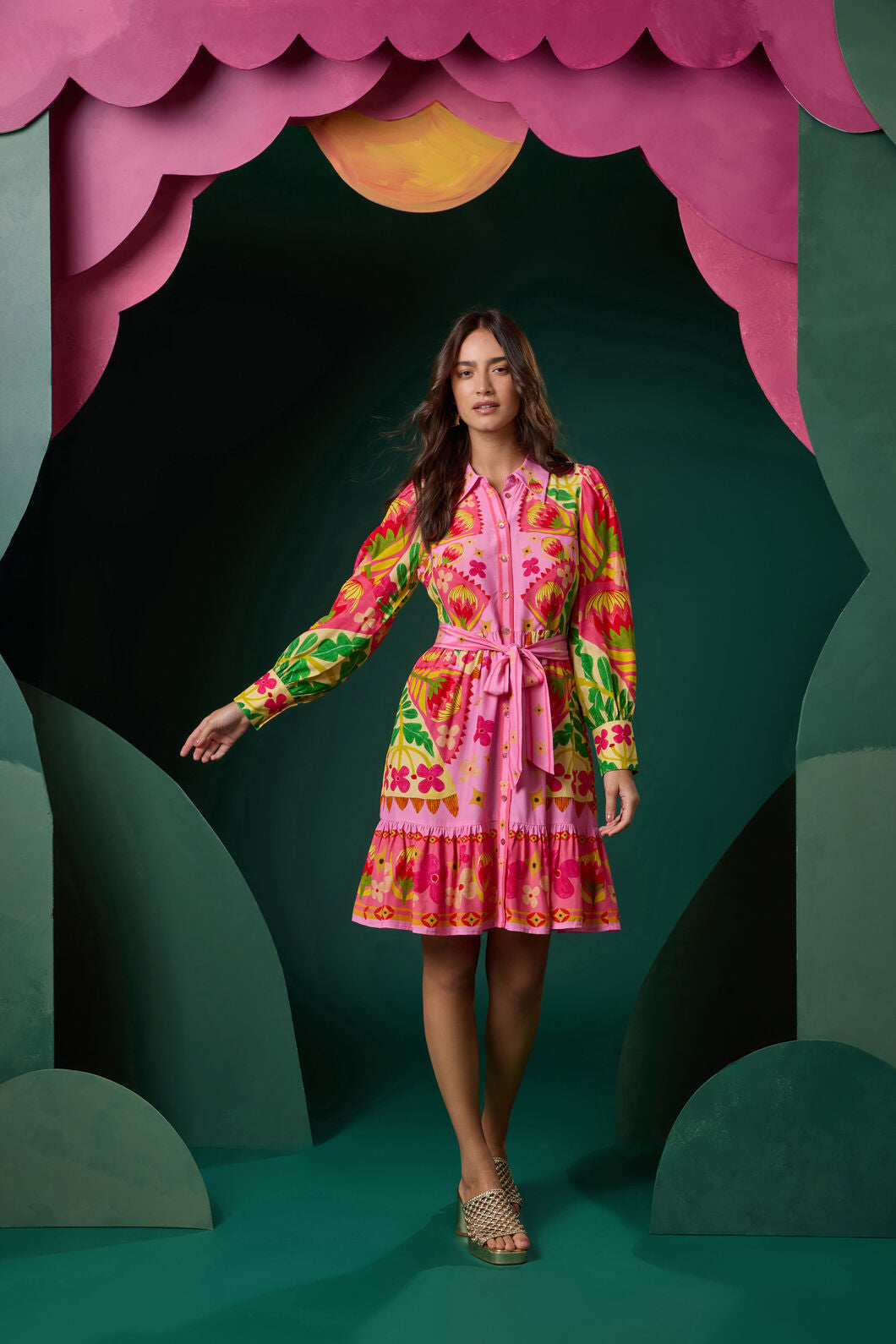 Gorman NZ - Metamorphosis Party Dress - print