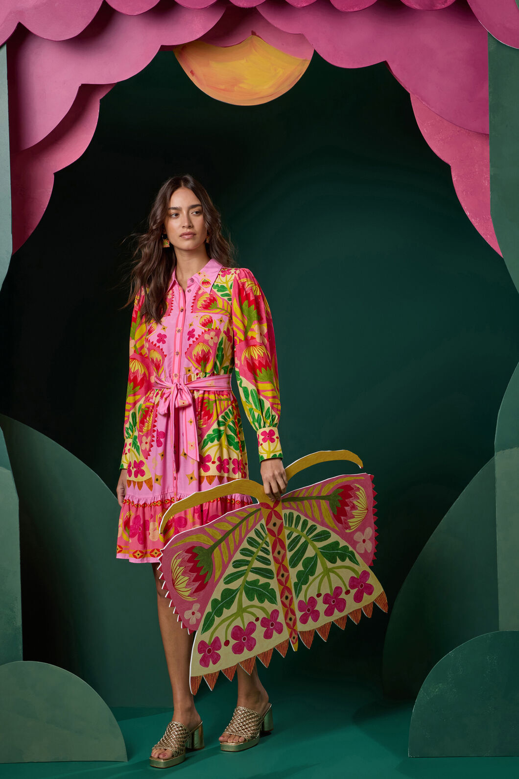Gorman NZ - Metamorphosis Party Dress - print