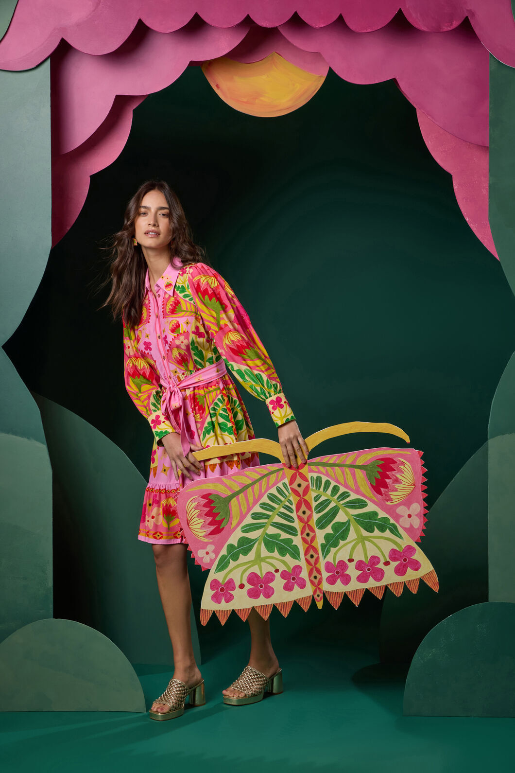 Gorman NZ - Metamorphosis Party Dress - print