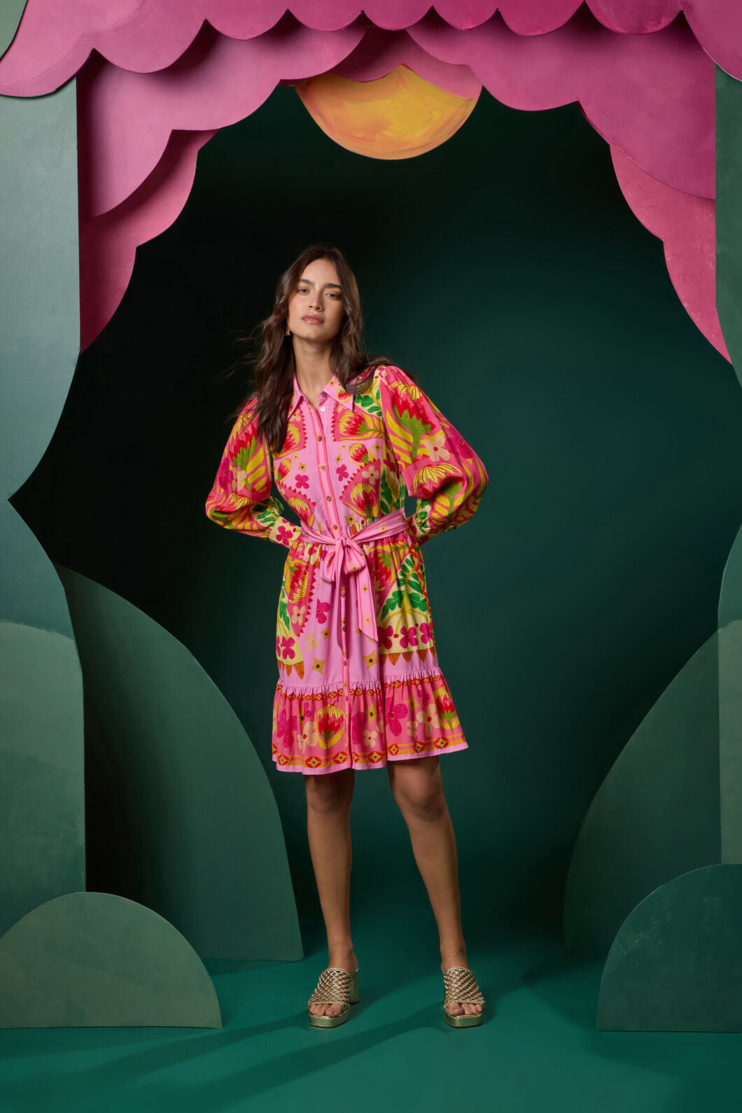 Gorman NZ - Metamorphosis Party Dress - print