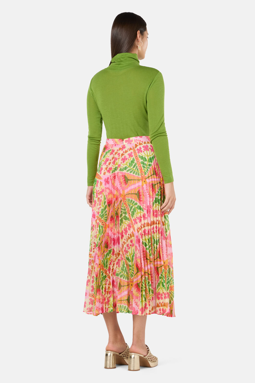 Gorman NZ - Metamorphosis Pleat Skirt - print