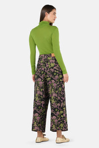Gorman NZ - Floral Flight Denim Skort - black