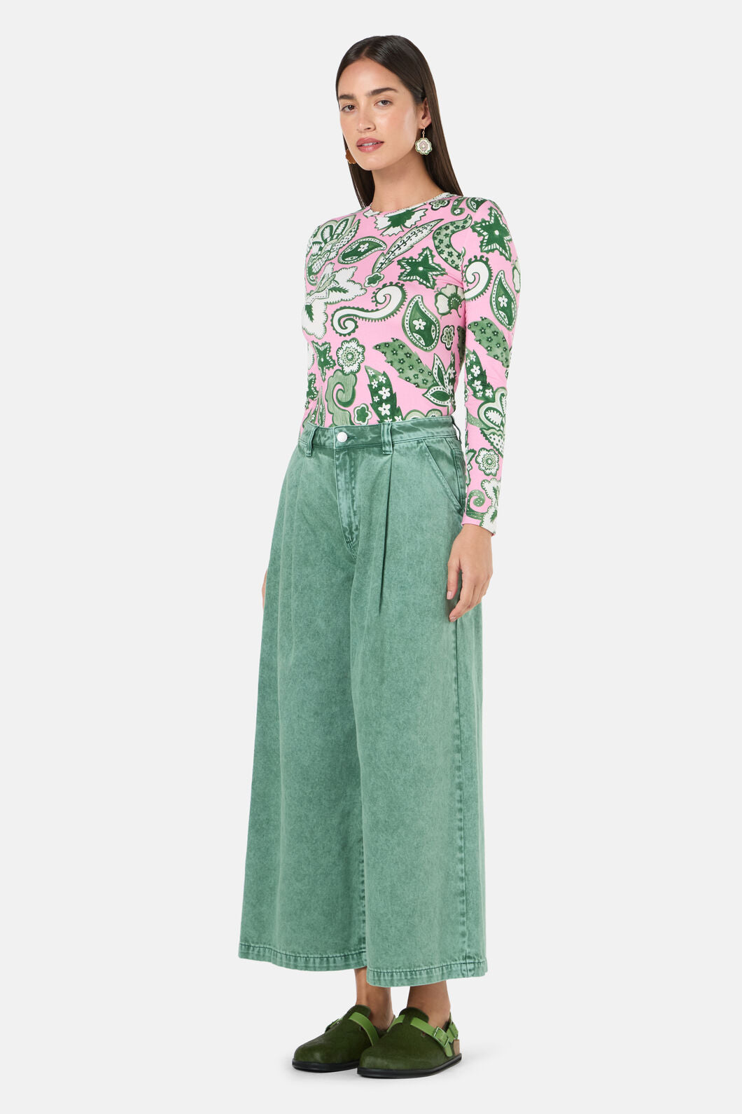 Gorman NZ - Kara Denim Skort - green