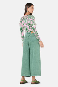 Gorman NZ - Kara Denim Skort - green