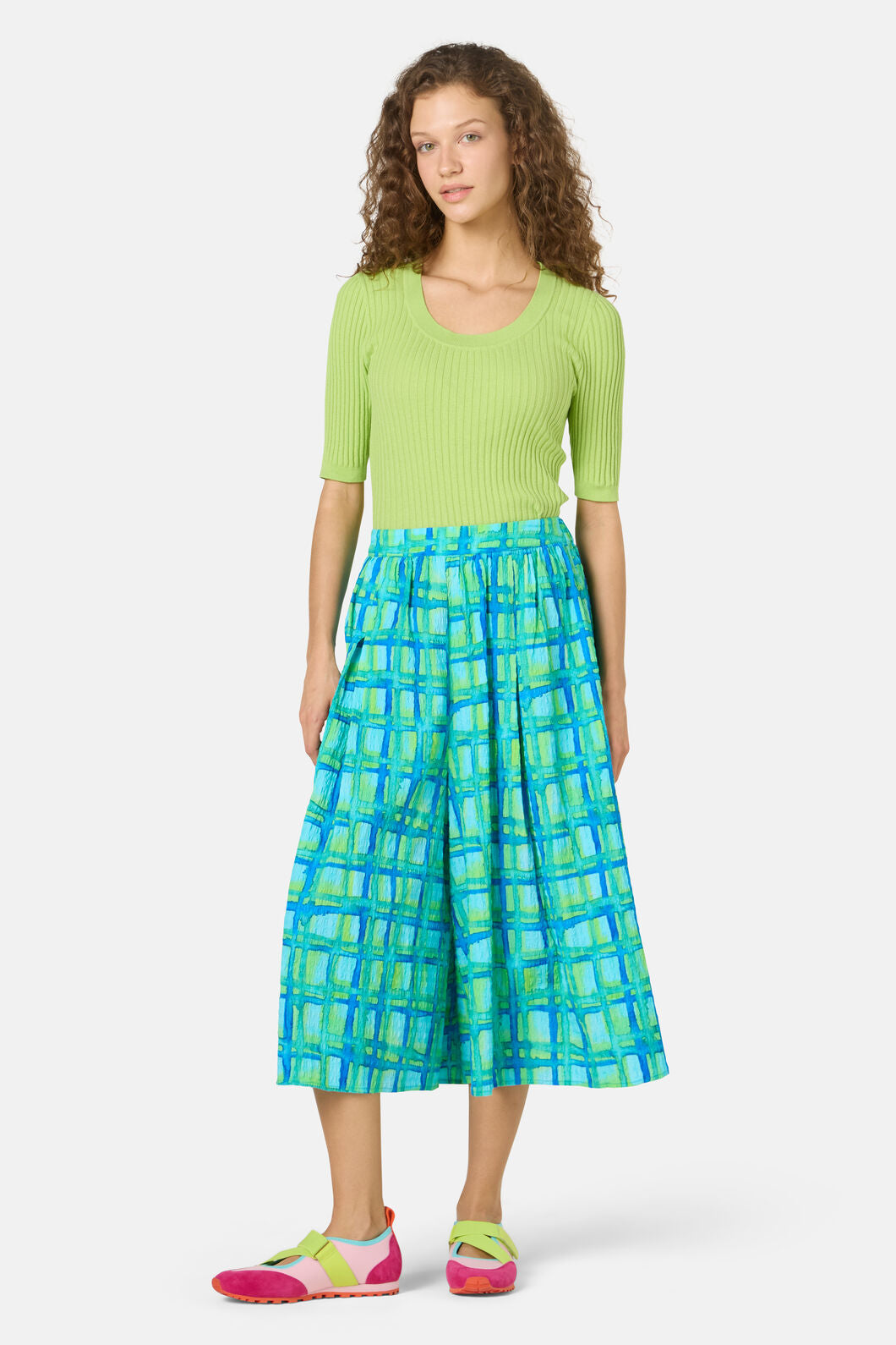 Gorman NZ - Montage Check Skort - check
