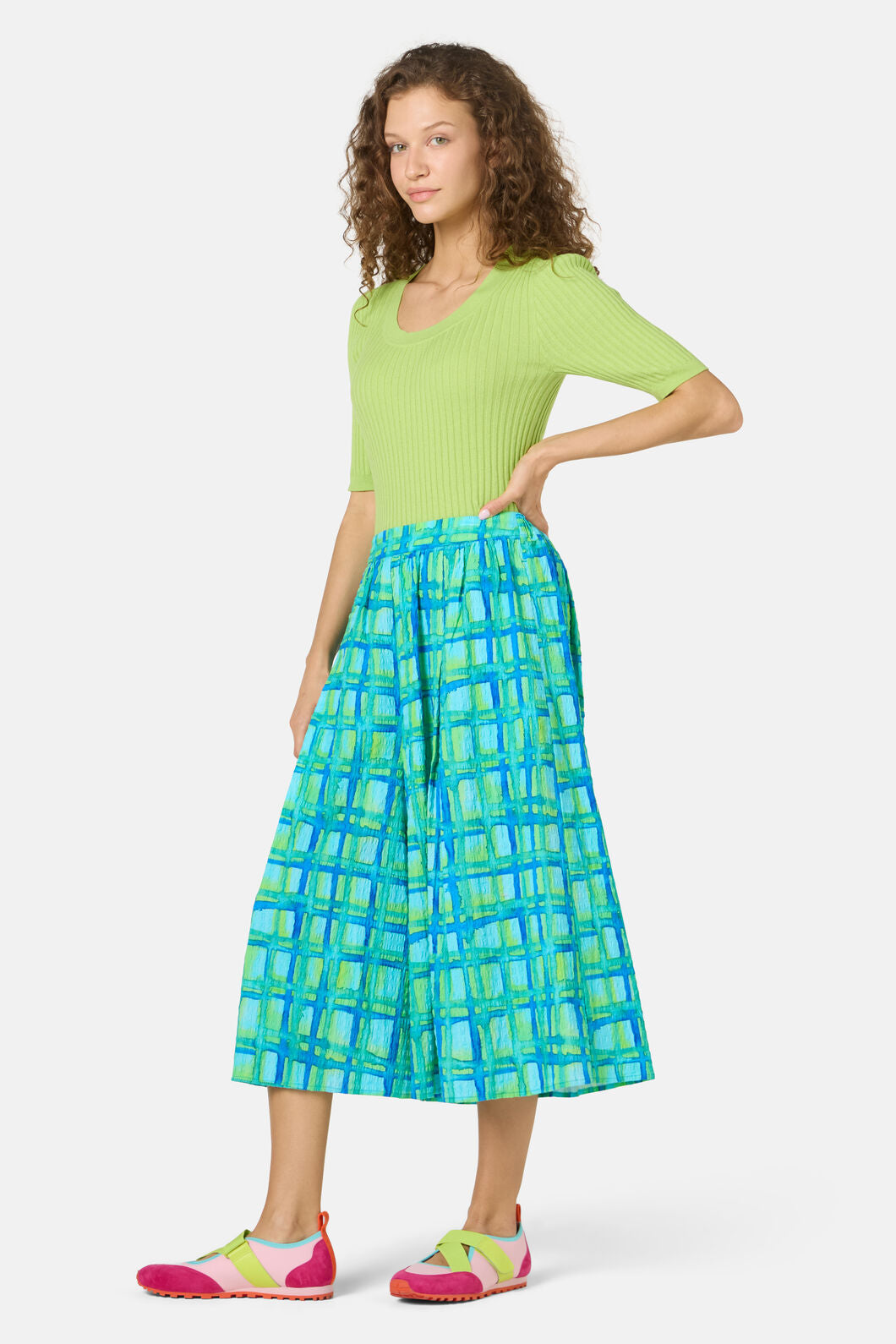 Gorman NZ - Montage Check Skort - check