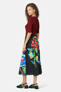 Gorman NZ - Allegra Scooped Neck Knit Top - plum