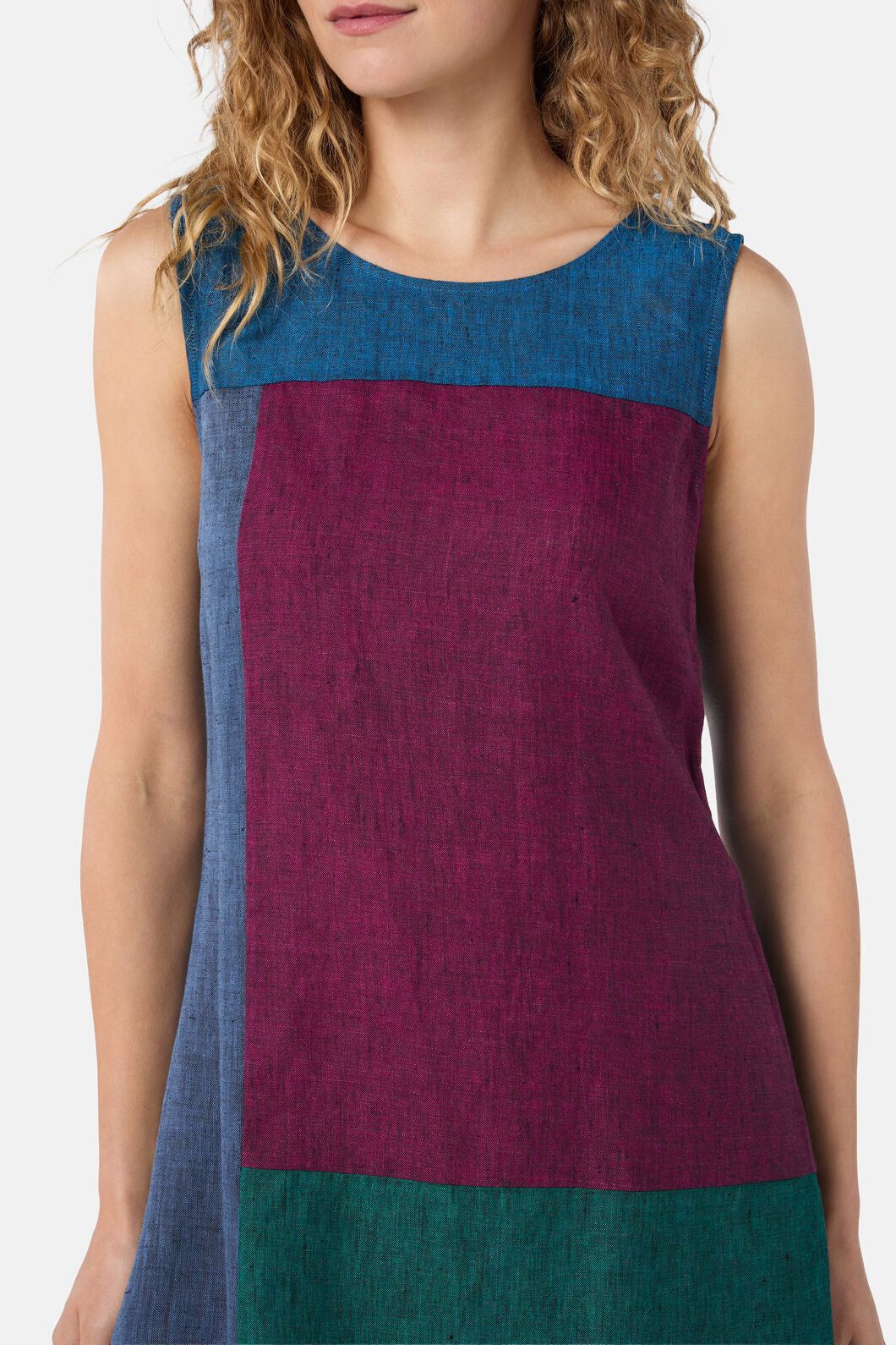 Gorman NZ - Inky Spliced Linen Dress - multi