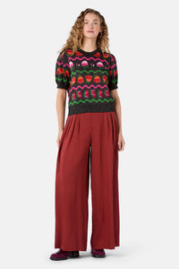 Gorman NZ - Pretty Protea Knit Top - multi
