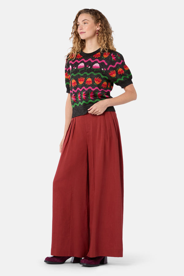 Gorman NZ - Pretty Protea Knit Top - multi