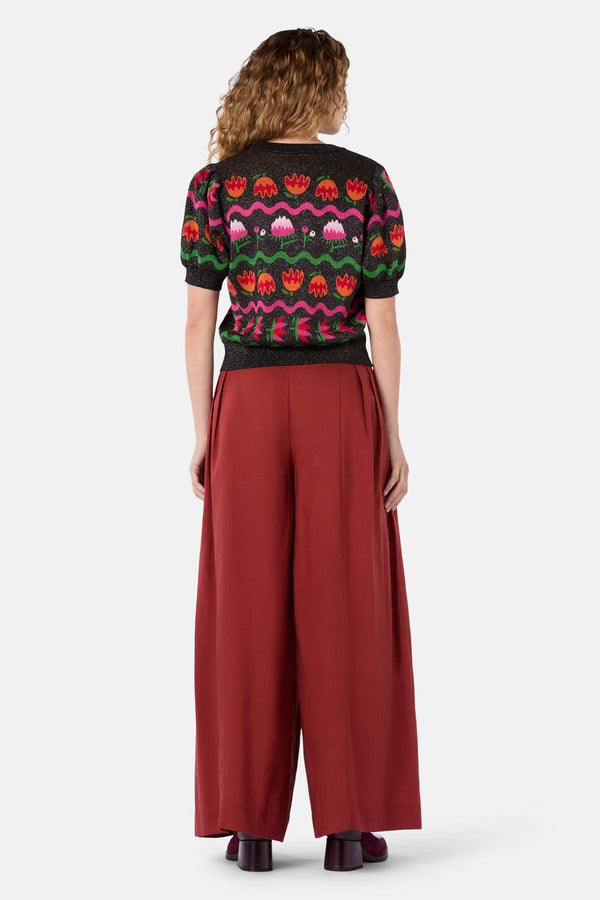 Gorman NZ - Pretty Protea Knit Top - multi
