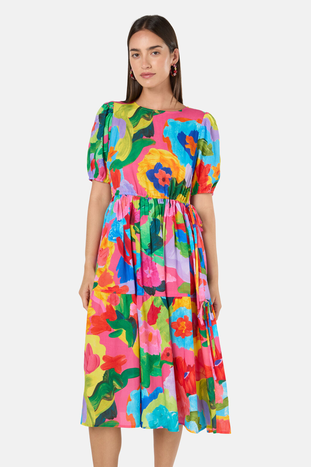 Gorman NZ - Expressionist Tiered Dress - print