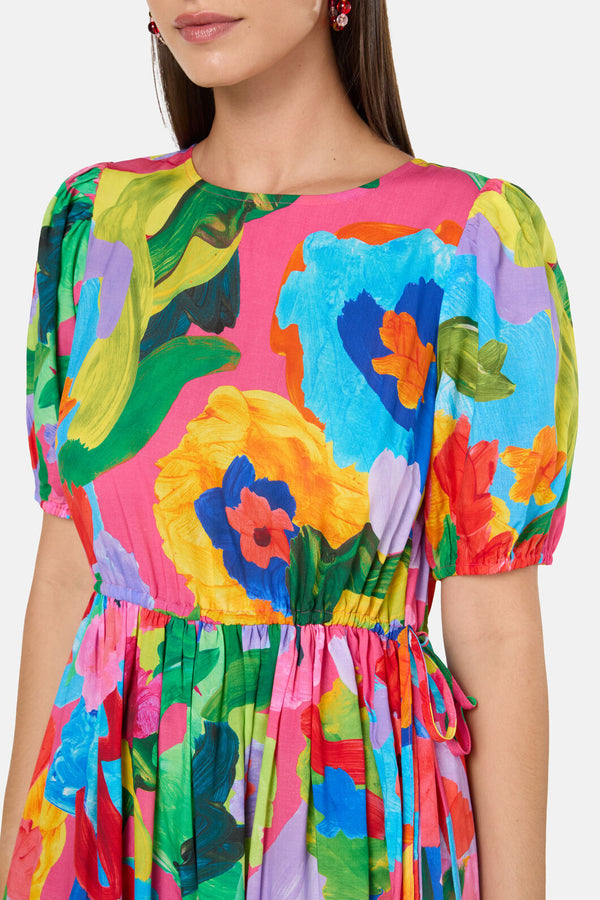 Gorman NZ - Expressionist Tiered Dress - print