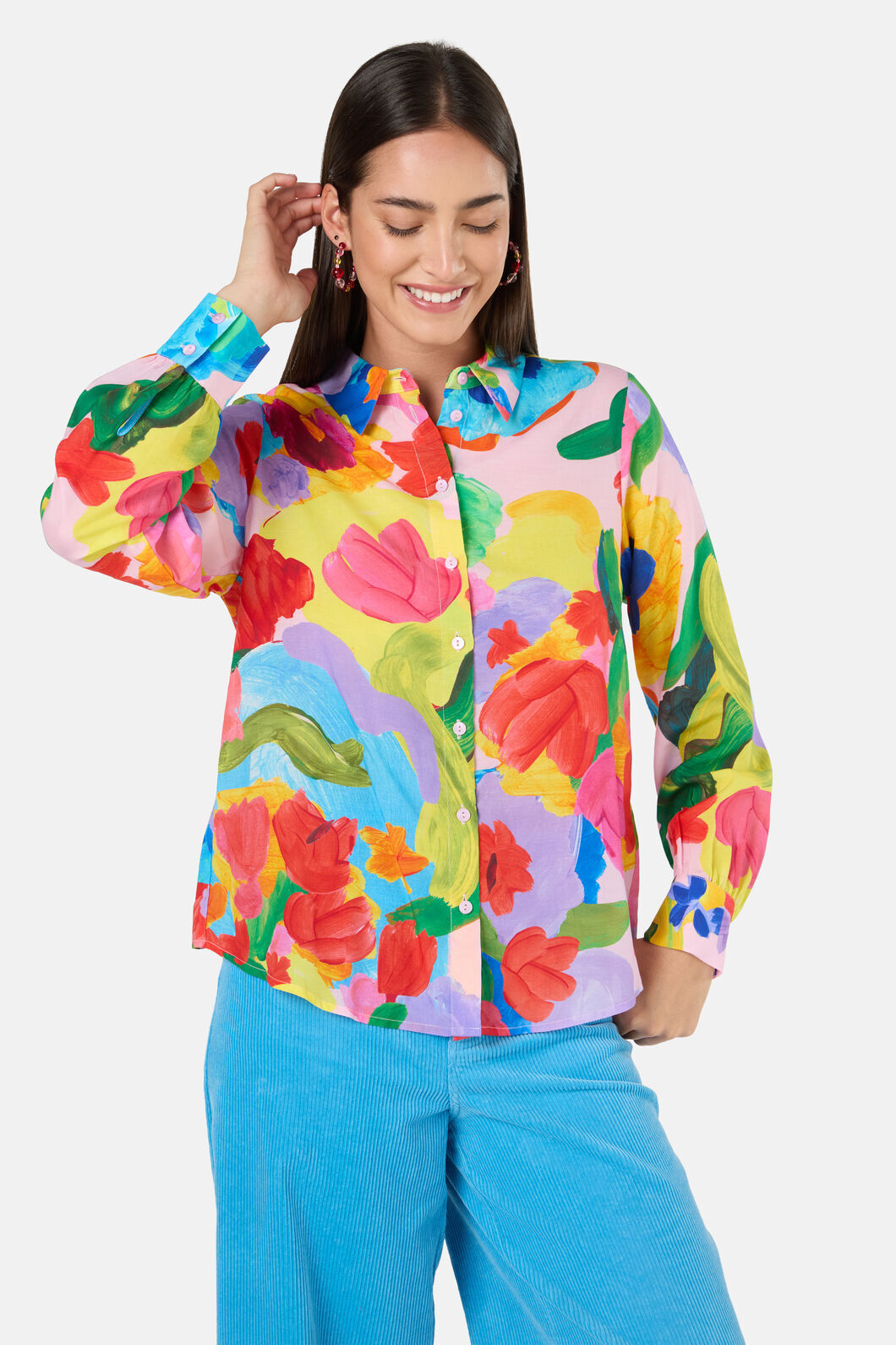 Gorman NZ - Expressionist Print Shirt - print