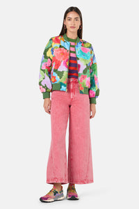 Gorman NZ - Expressionist ReversibleBomber - olive