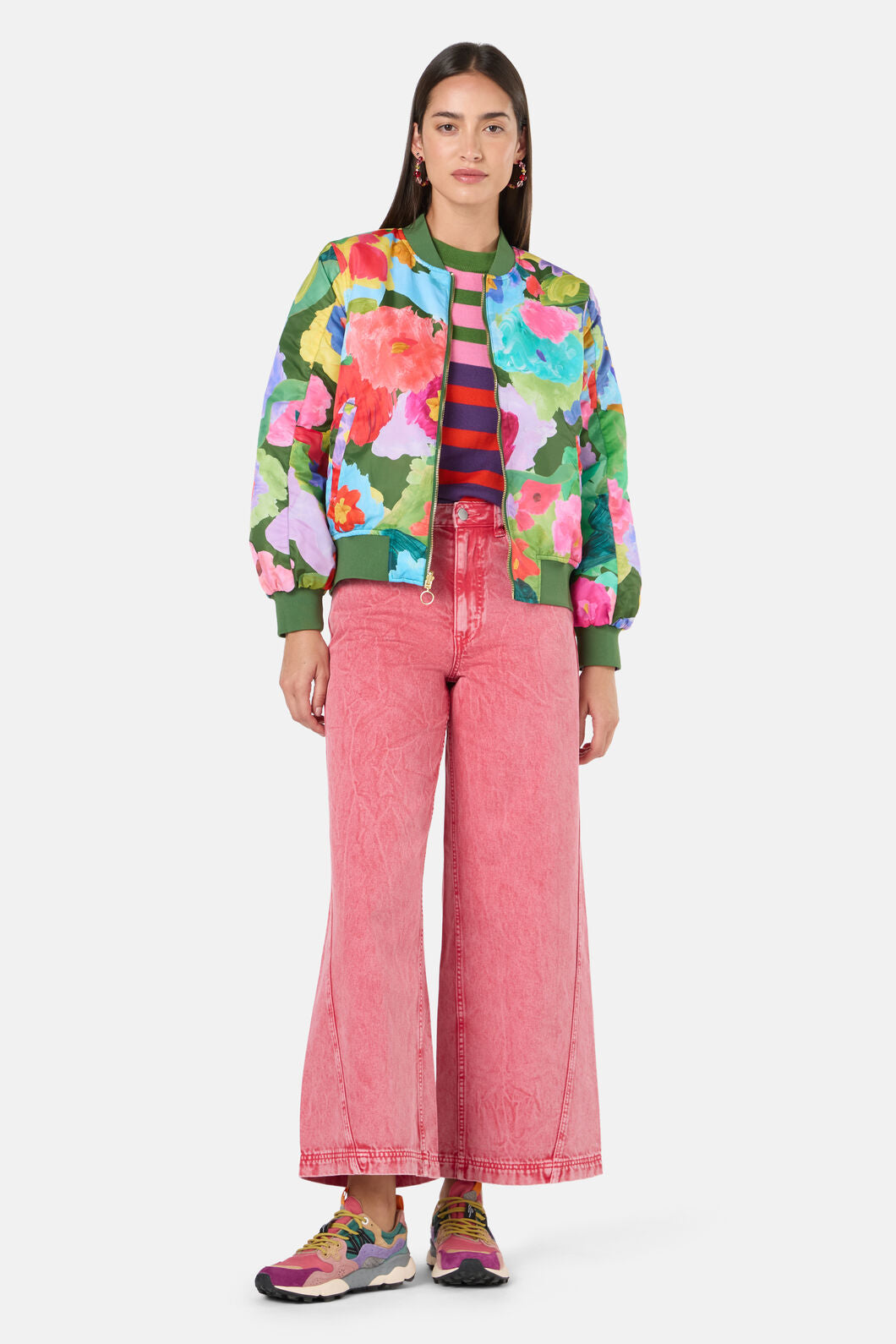 Gorman NZ - Expressionist ReversibleBomber - olive
