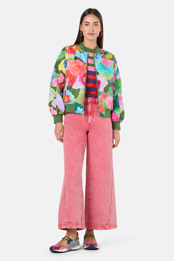 Gorman NZ - Expressionist ReversibleBomber - olive