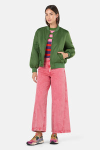 Gorman NZ - Expressionist ReversibleBomber - olive