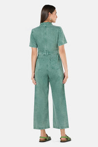 Gorman NZ - Marylou Denim Pantsuit - green