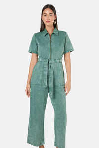Gorman NZ - Marylou Denim Pantsuit - green