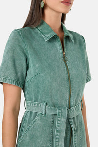 Gorman NZ - Marylou Denim Pantsuit - green