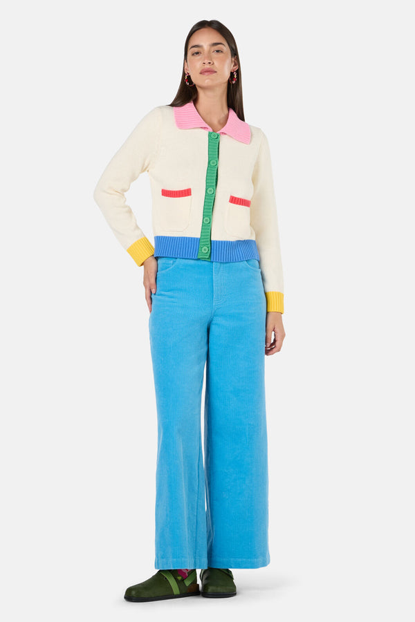 Gorman NZ - Colour Play Cardigan - cream