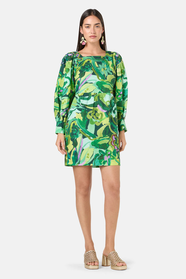 Gorman NZ - Abstract Flower Short Dress - print