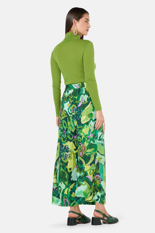 Gorman NZ - Abstract Flower Linen Pant - print