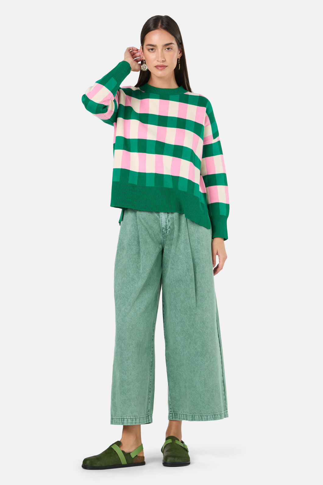 Gorman NZ - Graphic Check Jumper - check
