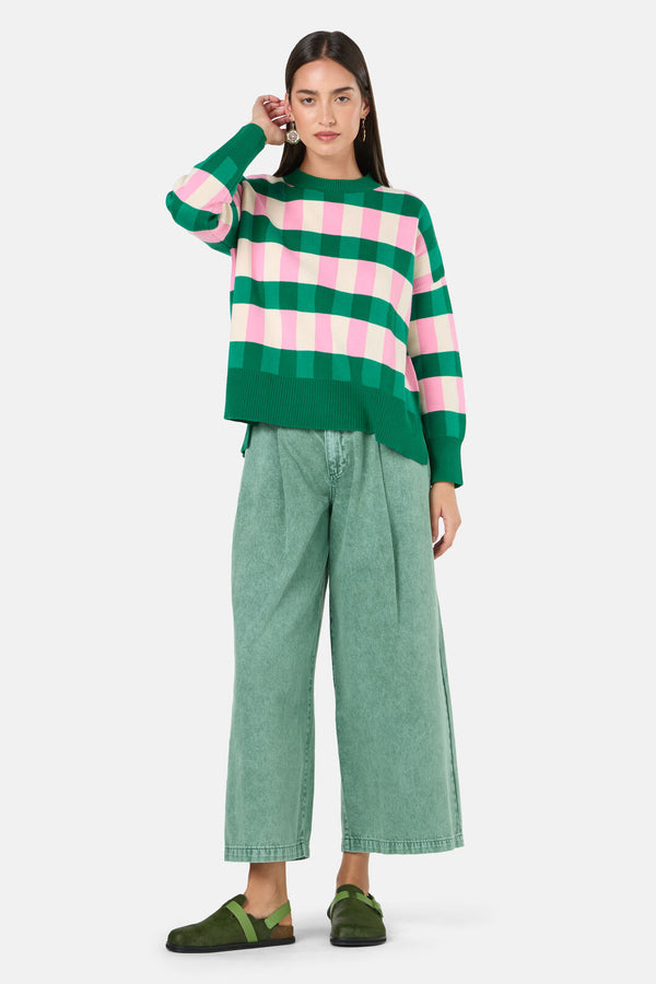 Gorman NZ - Graphic Check Jumper - check