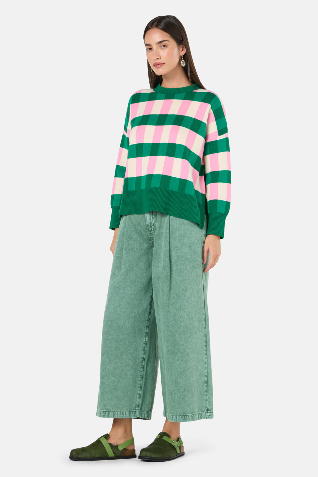 Gorman NZ - Graphic Check Jumper - check